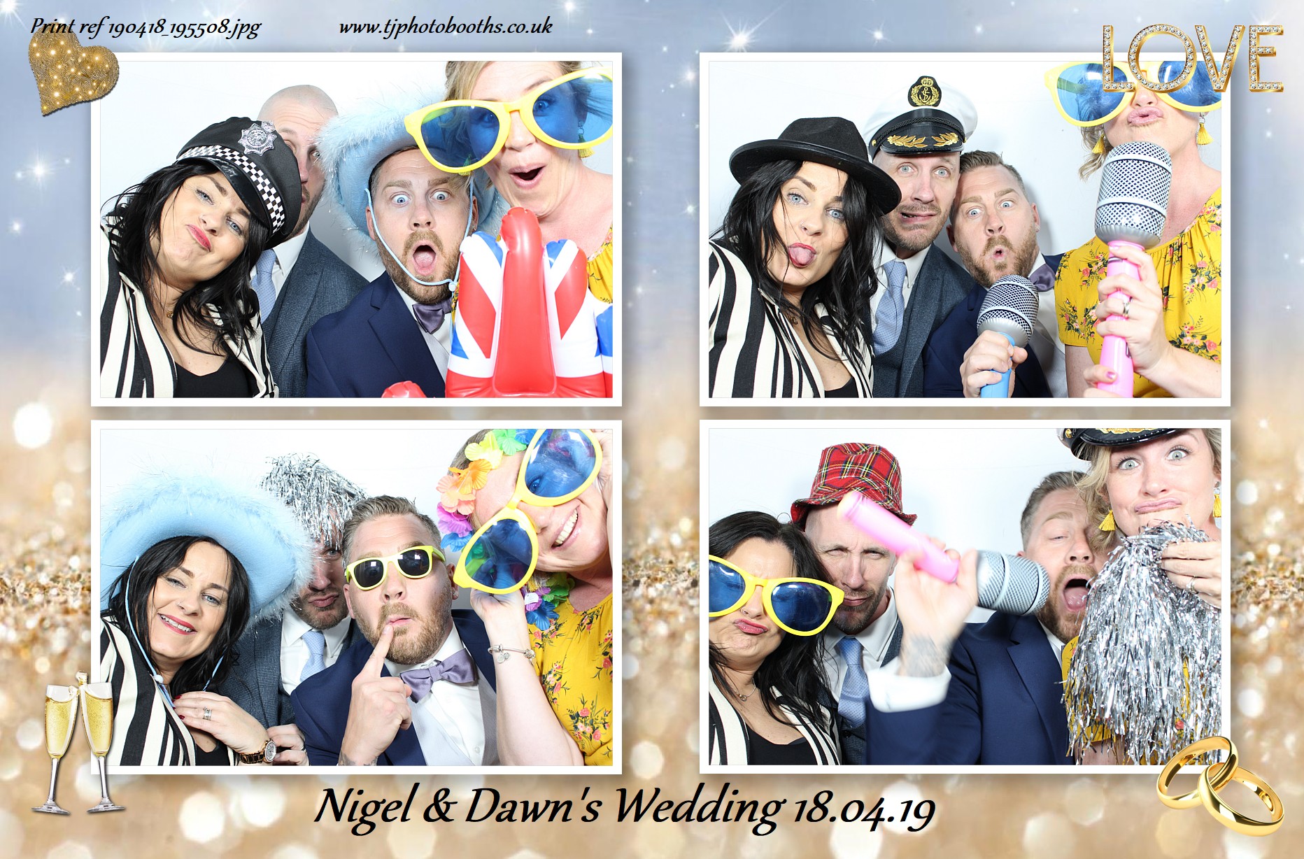 Nigel & Dawn's Wedding | View more photos from the event at gallery.tjphotobooths.co.uk/u/TJPhotobooths/Nigel-Dawns-Wedding
